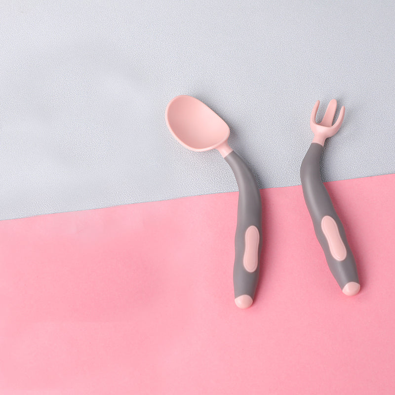 Baby training Fork & Spoon Bendable