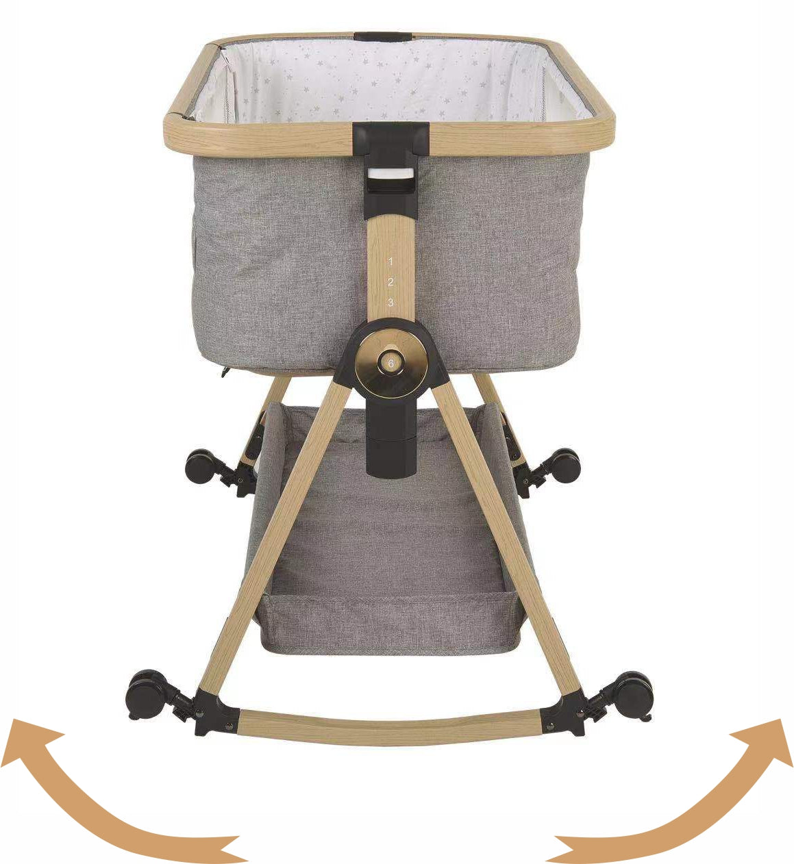 Multi-functional Rocking Crib (Includes delivery fee)