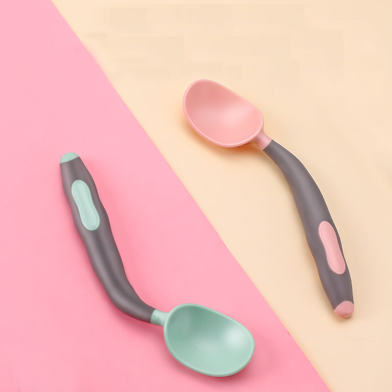 Baby training Fork & Spoon Bendable