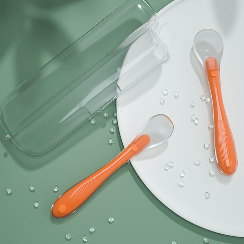 Soft Silicone Baby Spoons