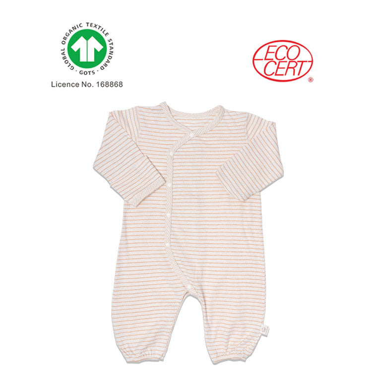 GOTS Certified Organic Striped Bodysuit