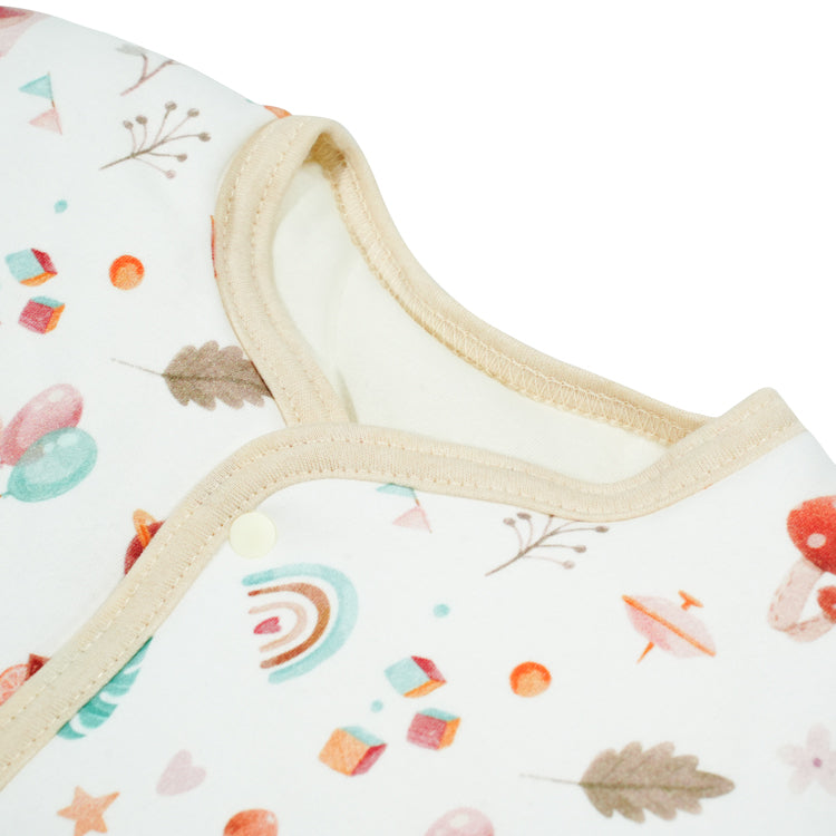 GOTS Organic Printed Sleeveless Sleeping Bag (Winter)