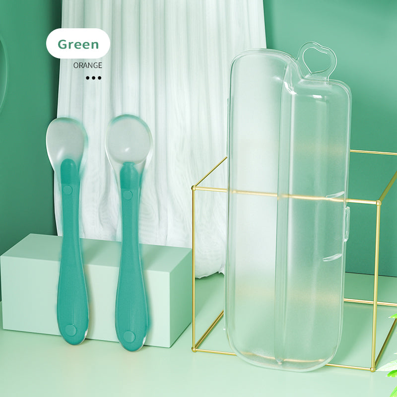 Soft Silicone Baby Spoons