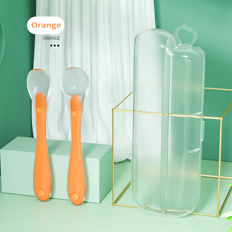Soft Silicone Baby Spoons