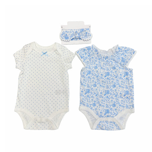 Light blue flower sets