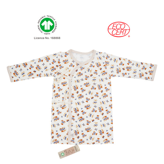 GOTS Certified Organic Long-Sleeved Kimono