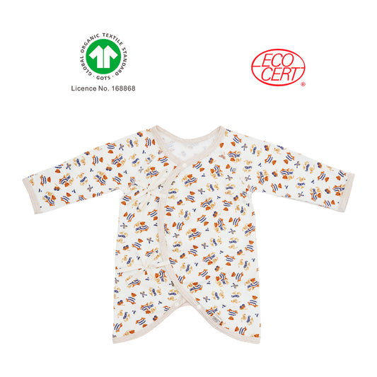 GOTS Certified Organic Long Sleeved Stylish Kimono