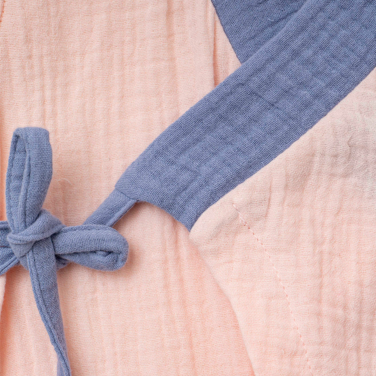 GOTS Certified Organic Doubled Muslin 2 in 1 Onesie (kimono/onesie)