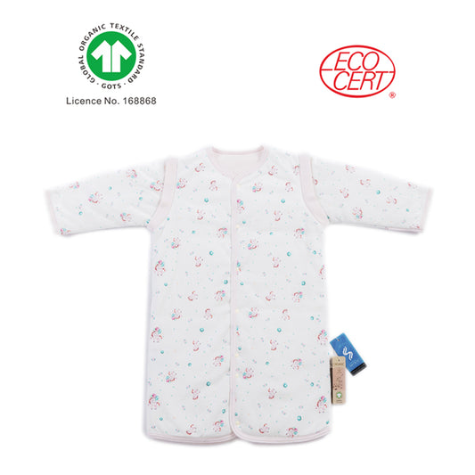 GOTS Certified Organic 2 in 1 Sleeved or Sleeveless Sleeping Bag (Winter)