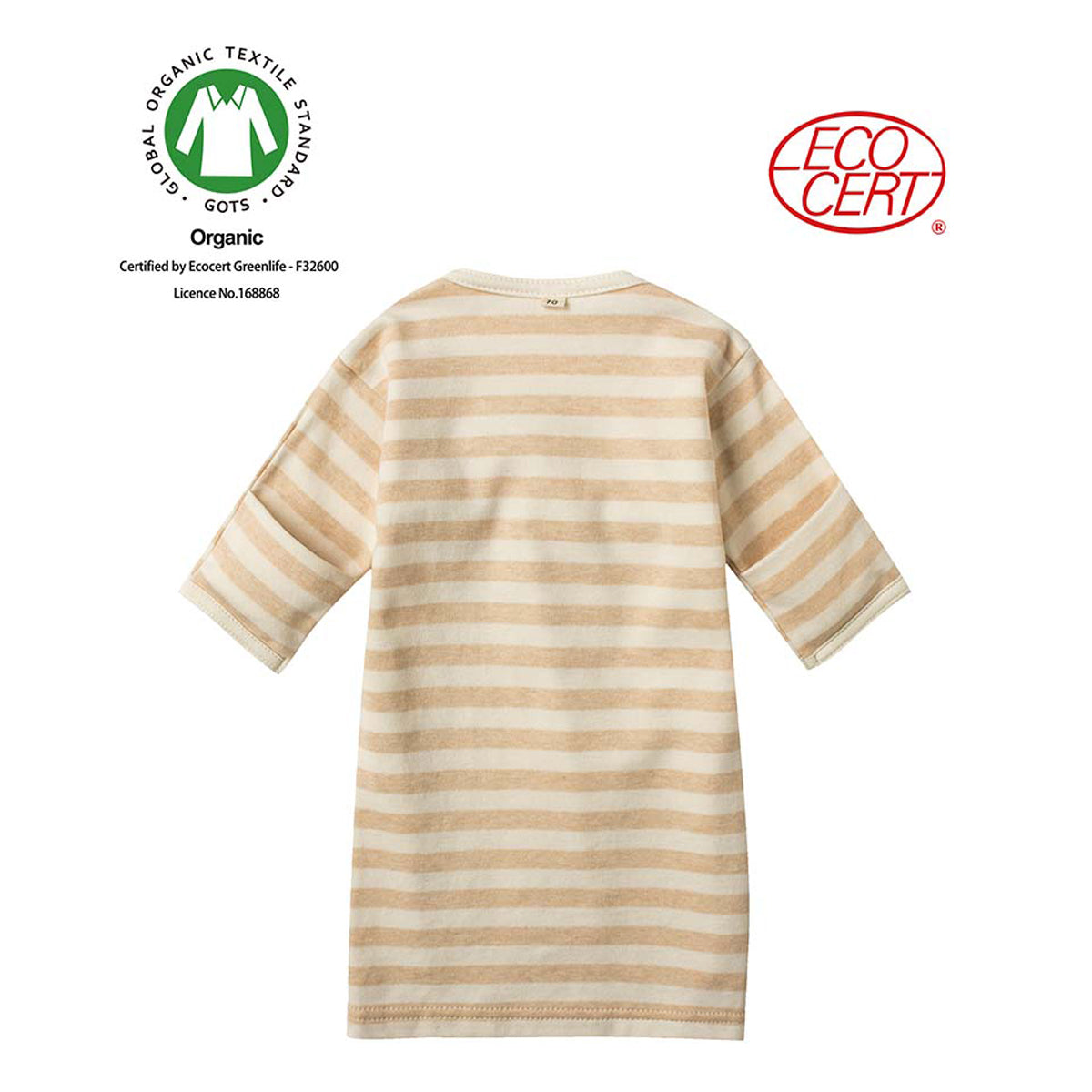 GOTS Certified Organic Long-Sleeved Kimono