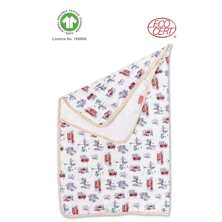 GOTS Certified Peter Rabbit Baby Blanket