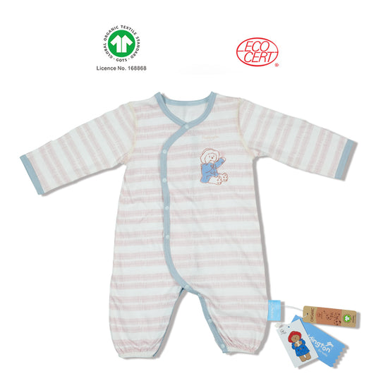 Paddington Bear Organic Pattern Bodysuit