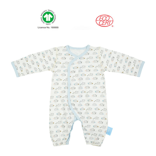 Paddington Bear Organic Pattern Bodysuit
