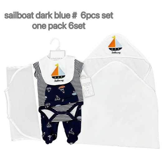 Sailboat dark blue