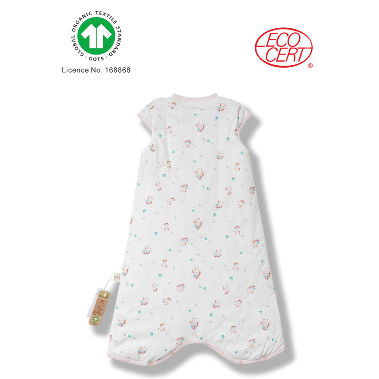 GOTS Certified Organic Middle-Snapped Sleeveless Sleeping Bag (Winter)